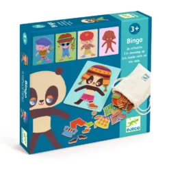 DJECO Bingo Dress Up 3 Jr+ -Djeco DJECObingoDressup3jr DJ08190b