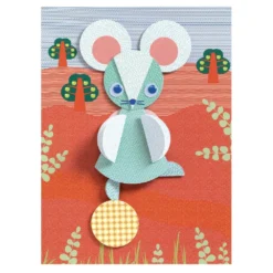 Nieuwe Producten -Djeco DJECOcreatiefmetpapierRondjes3jr DJ09056b