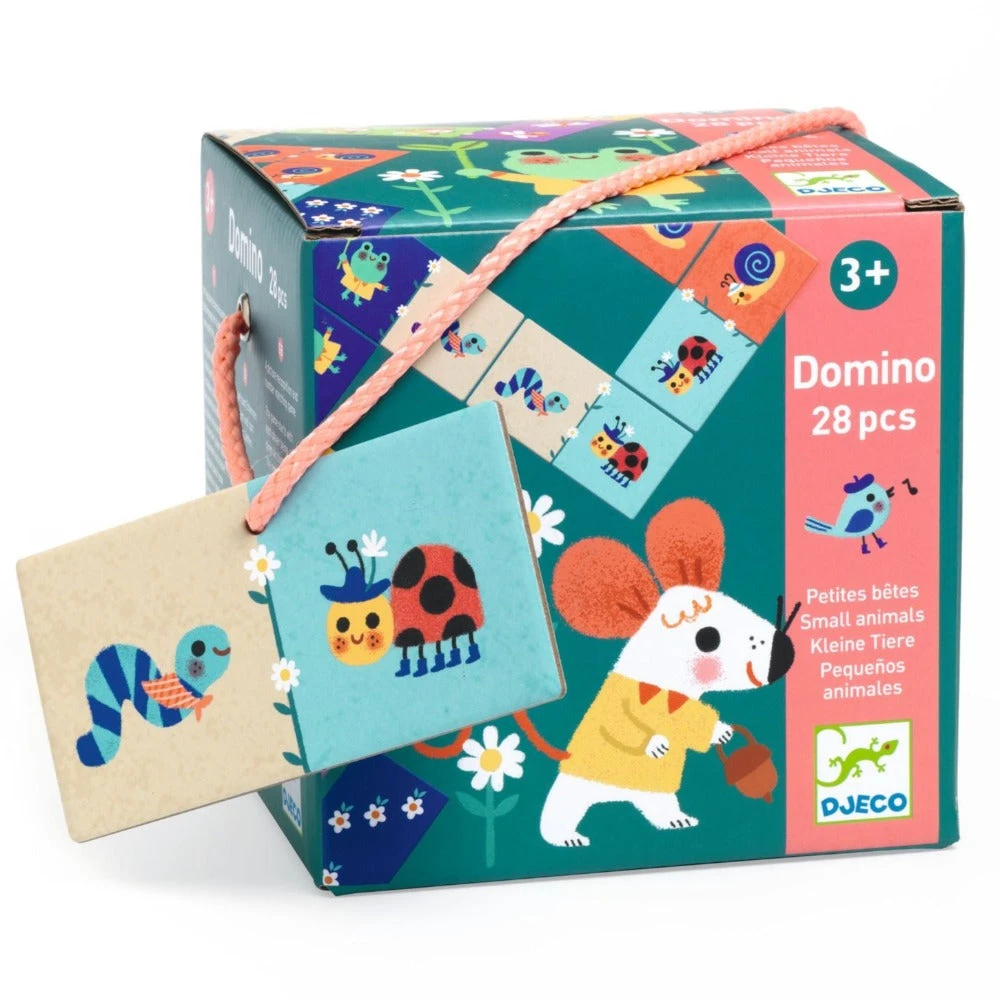 DJECO Domino Kleine Dieren 3jr+ 1 DJECO Domino Kleine Dieren 3jr+