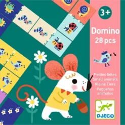 DJECO Domino Kleine Dieren 3jr+ 5 DJECO Domino Kleine Dieren 3jr+ -Djeco DJECOdominokleinedierenDJ08255c