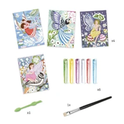 DJECO Glitter Zand Feeën 7 Jr+ -Djeco DJECOglitterzandfeeendj09516a