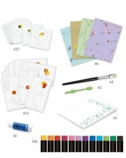 DJECO Kleuren Met Waskrijtjes 6 Jr+ 7 DJECO Kleuren Met Waskrijtjes 6 Jr+ -Djeco DJECOkleurenmetwaskrijtjes6jr DJ08618f