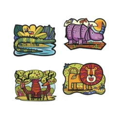 DJECO Flock Kleurplaat Savanne 3 Jr+ 5 DJECO Flock Kleurplaat Savanne 3 Jr+ -Djeco DJECOkleurplaatSavanneDJ09622d