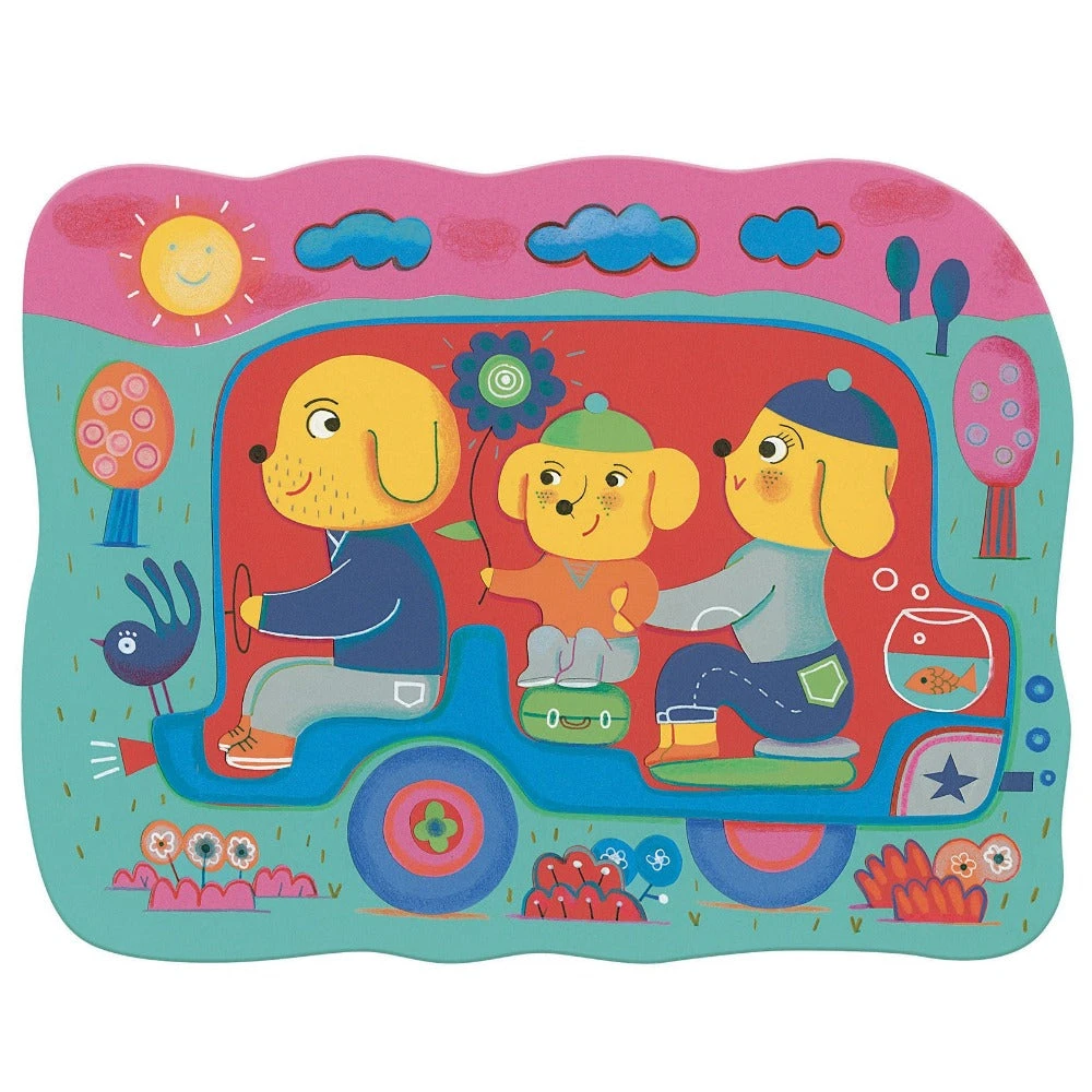 DJECO Magisch Kleuren Hidden On The Road 18 Mnd+ 2 DJECO Magisch Kleuren Hidden On The Road 18 Mnd+ - Afbeelding 2