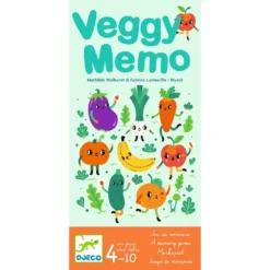 DJECO Memory Veggy 4jr+