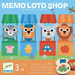 DJECO Memory Lotto Boodschappen 3 Jr+