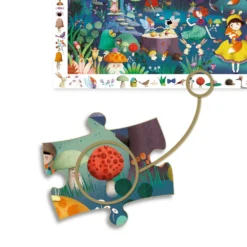 DJECO Observatie Puzzel La Foret Enchantee 5 Jr+/ 100 Stks -Djeco DJECOobservatiepuzzelLaforetenchanteeDJ07504b