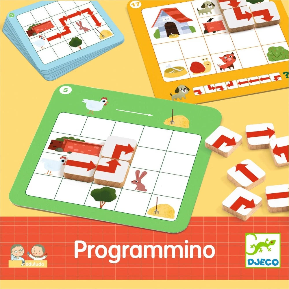 DJECO Programmino 4 Jr+ 1 DJECO Programmino 4 Jr+