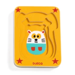 DJECO Puzzel 3 Lagen Leo & Co 1 Jr+ -Djeco DJECOpuzzel3lagenLeo Co1jr DJ01475f