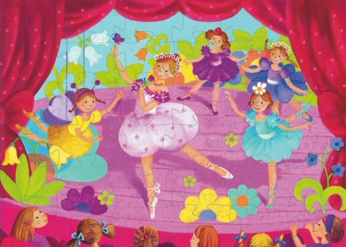 DJECO Puzzel Ballerina 4 Jr / 36 Stks 2 DJECO Puzzel Ballerina 4 Jr / 36 Stks - Afbeelding 2