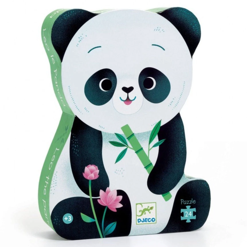 DJECO Puzzel Leo De Panda 3 Jr / 24 Stks 1 DJECO Puzzel Leo De Panda 3 Jr / 24 Stks