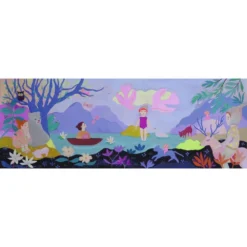 DJECO Puzzel Children's Lake 5 Jr+/ 100 Stks -Djeco DJECOpuzzelchildren slake5jr100stksDJ07635a