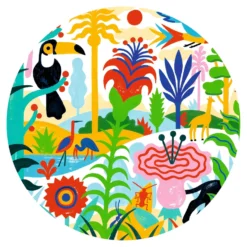 DJECO Puzzel Jungle 5 Jr+/ 100 Stks -Djeco DJECOpuzzeljungleDJ07619d