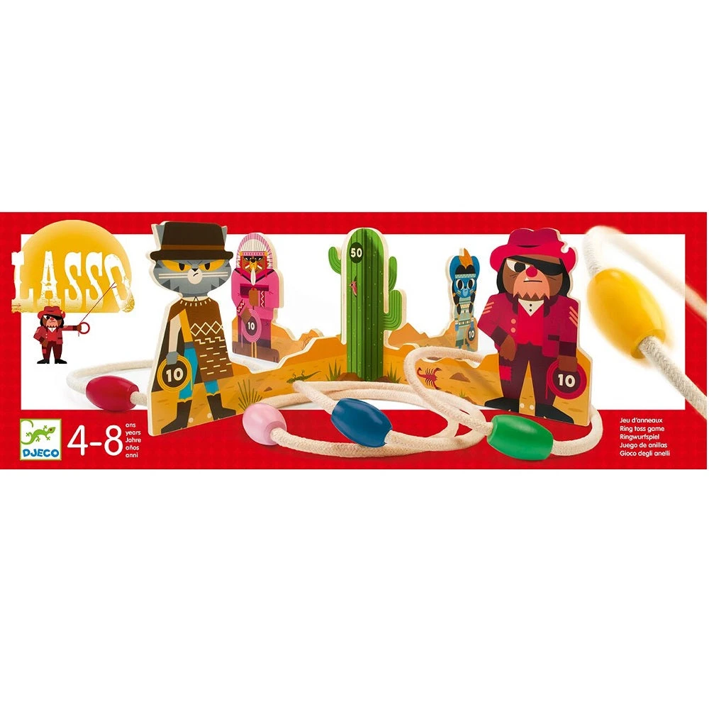 DJECO Ring Gooien Lasso 4-8 Jr 2 DJECO Ring Gooien Lasso 4-8 Jr - Afbeelding 2