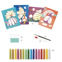 DJECO Schilderen Met Kralen Feeen 6 Jr+ -Djeco DJECOschilderenmetkralenfeeen6jr DJ09409a