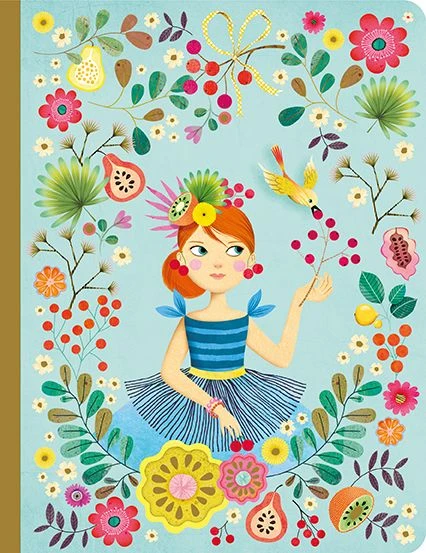 DJECO Schrift Rose A5 1 DJECO Schrift Rose A5