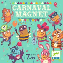 DJECO Spel Carnaval Magnet 7 Jr+
