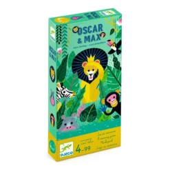 DJECO Spel Oscar & Max 4jr+ -Djeco DJECOspelOscar Max4jr DJ08575b