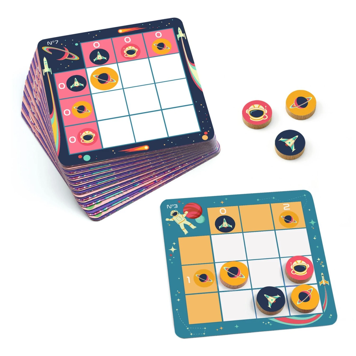 DJECO Spel Space Logic 7 Jr+ 2 DJECO Spel Space Logic 7 Jr+ - Afbeelding 2