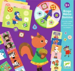 DJECO Spellendoos 3 In 1 Little Friends 3jr+