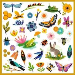 DJECO Stickers Garden 4 Jr+ -Djeco DJECOstickersGardenDJ09272c