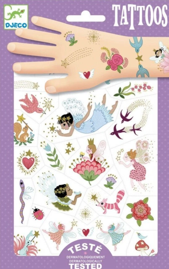 DJECO Tattoo's Fairy Friends 1 DJECO Tattoo's Fairy Friends