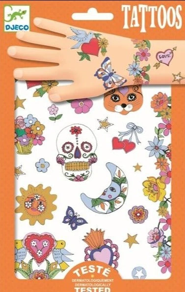 DJECO Tattoo's Mexican Metallic 1 DJECO Tattoo's Mexican Metallic