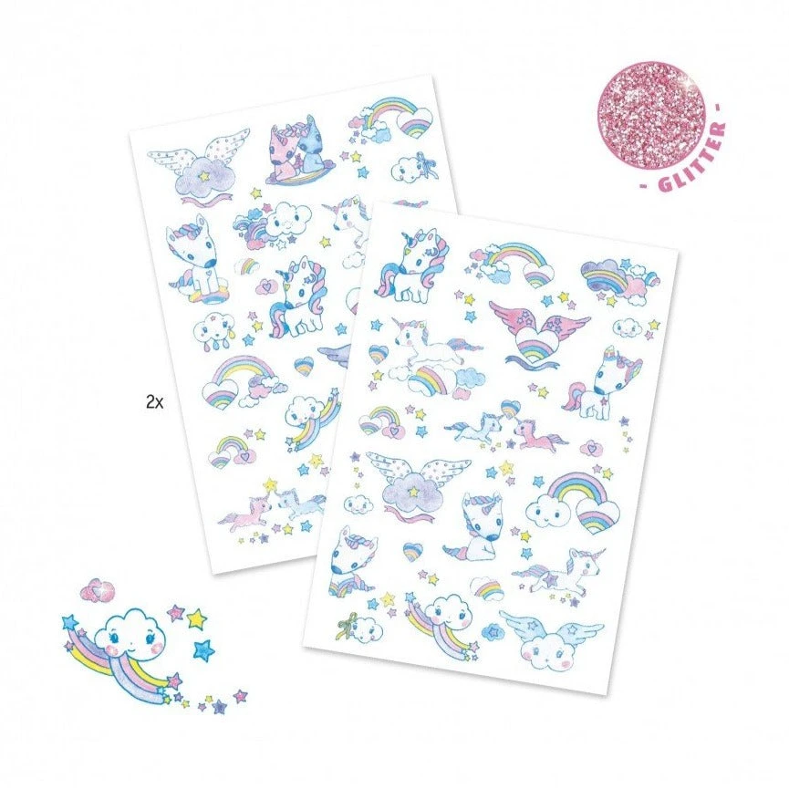 DJECO Tattoo's Unicorns 2 DJECO Tattoo's Unicorns - Afbeelding 2