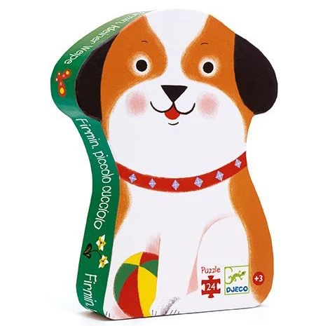 DJECO Puzzel Puppy Firmin 3 Jr+ / 24 Stks 1 DJECO Puzzel Puppy Firmin 3 Jr+ / 24 Stks