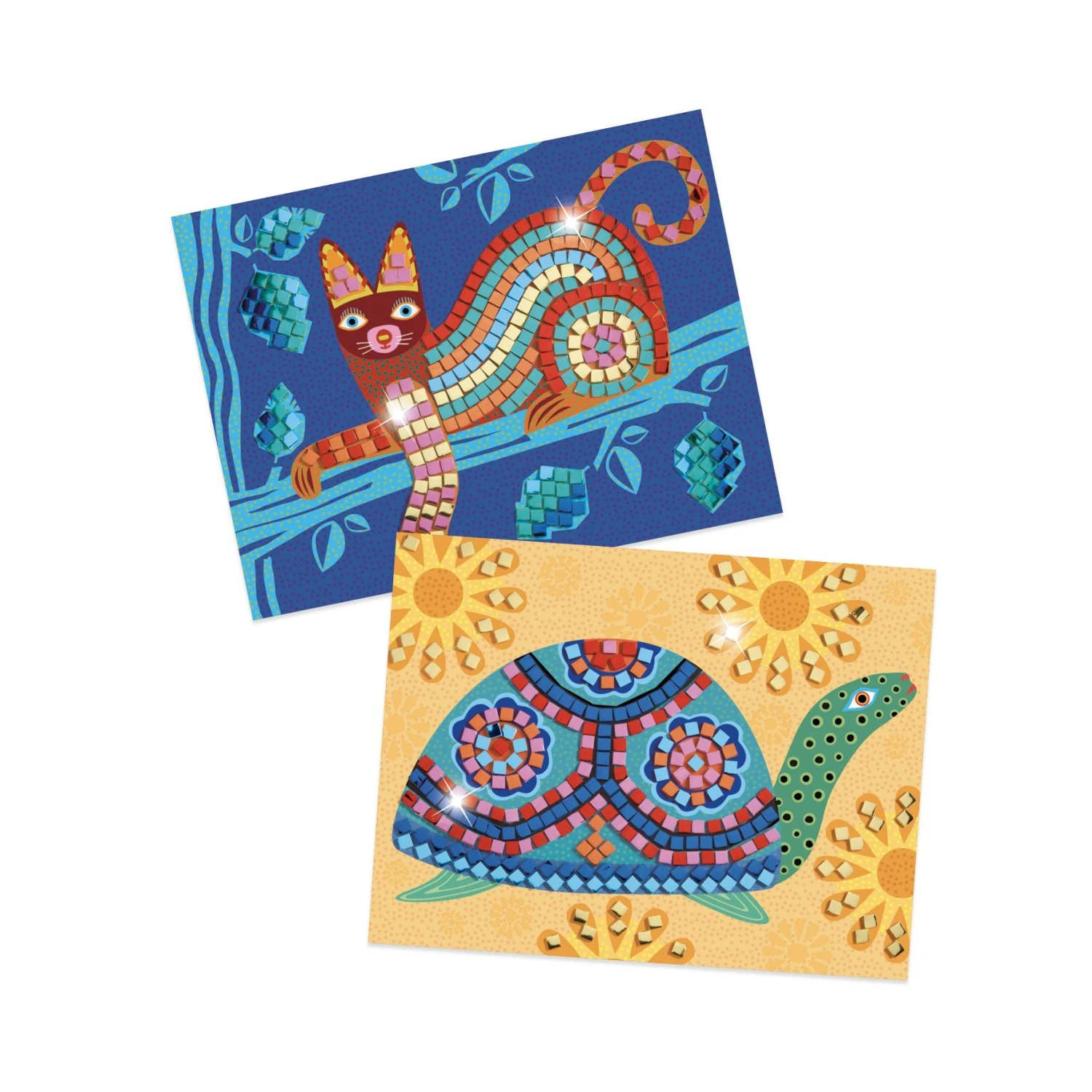DJECO Mozaiek Set Kat Oaxacan 4 Jr+ 2 DJECO Mozaiek Set Kat Oaxacan 4 Jr+ - Afbeelding 2