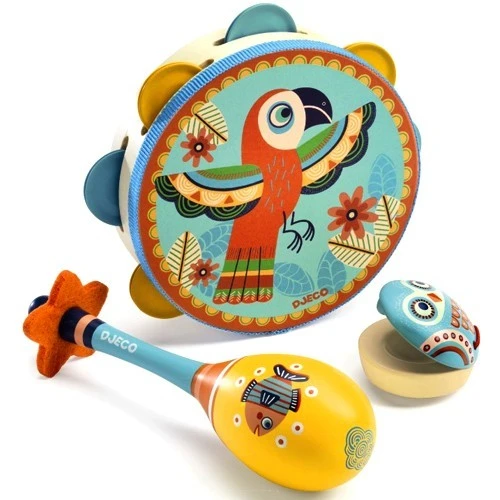 DJECO Muziekinstrumenten Set Animambo