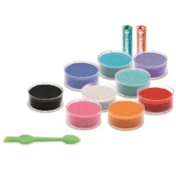 DJECO Glitter Zand Vissen 6 Jr+ -Djeco djeco glitterzand vissen dj08661 c