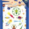 DJECO Glow In The Dark Tattoo's Space Oddity
