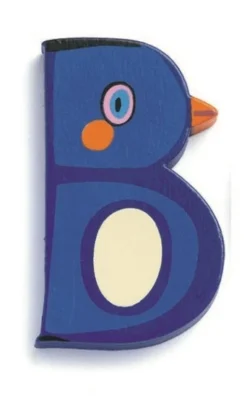 DJECO Houten Letter Animal B