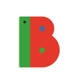 DJECO Houten Letter Designed Animal B