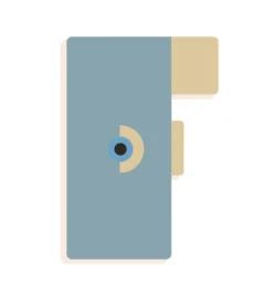 DJECO Houten Letter Designed Animal F