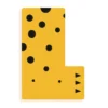 DJECO Houten Letter Designed Animal L