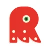 DJECO Houten Letter Designed Animal R