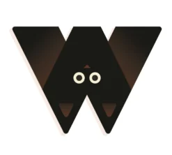 DJECO Houten Letter Designed Animal W