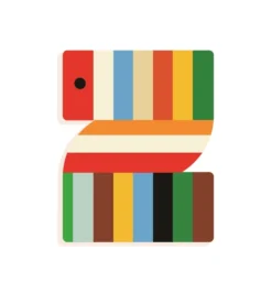 DJECO Houten Letter Designed Animal Z