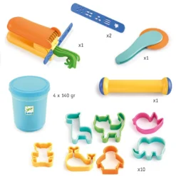 Nieuwe Producten -Djeco djeco klei startersset dj09020c 1