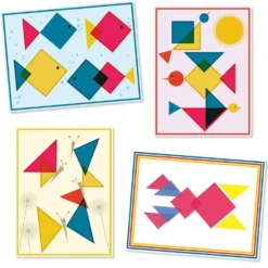 Nieuwe Producten -Djeco djeco knutseldoos magic squares dj08975c