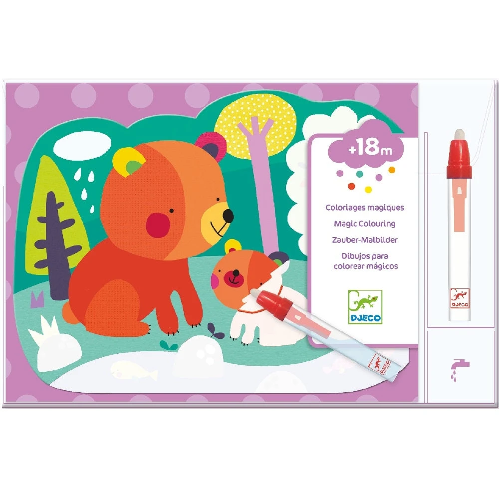 DJECO Magisch Kleuren Woods 18 Mnd+ 1 DJECO Magisch Kleuren Woods 18 Mnd+