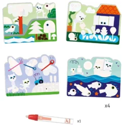 DJECO Magisch Kleuren Garden 18 Mnd+ 5 DJECO Magisch Kleuren Garden 18 Mnd+ -Djeco djeco magisch kleuren tuin dj09063b