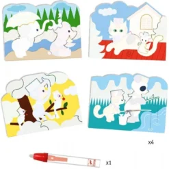 DJECO Magisch Kleuren Hidden Outside 18 Mnd+ -Djeco djeco magische kleurden hidden outside dj09085 c