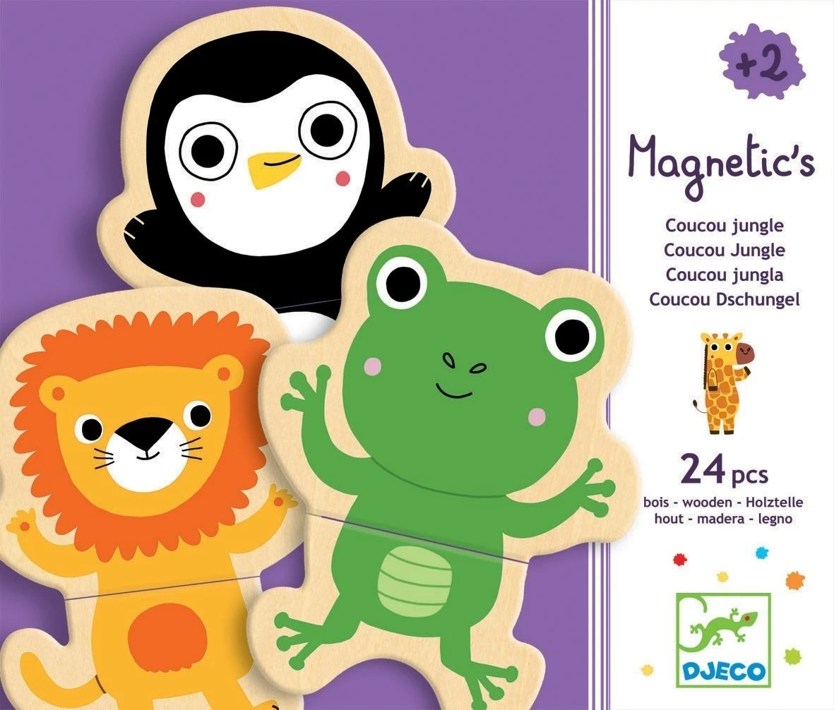 DJECO Magneten Jungle 2 Jr+ 1 DJECO Magneten Jungle 2 Jr+