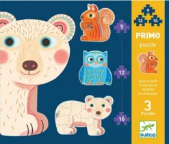 DJECO Primo Puzzels In The Forest 2.5 Jr+