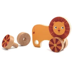 DJECO Schroefdieren Vis'n'Roll 2jr+ -Djeco djeco schroefdieren vis n roll dj01684 b