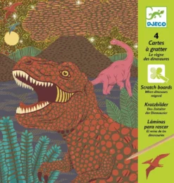 DJECO Scratch Dinosaurus 6 Jr+