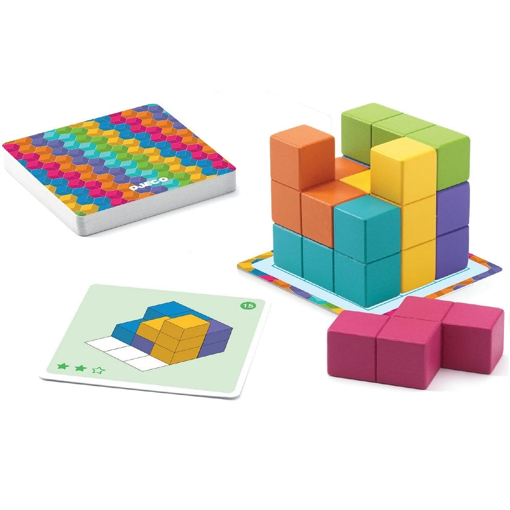DJECO Spel Cubissimo 6-10 Jr 2 DJECO Spel Cubissimo 6-10 Jr - Afbeelding 2